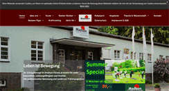 Desktop Screenshot of madison-fitness.de